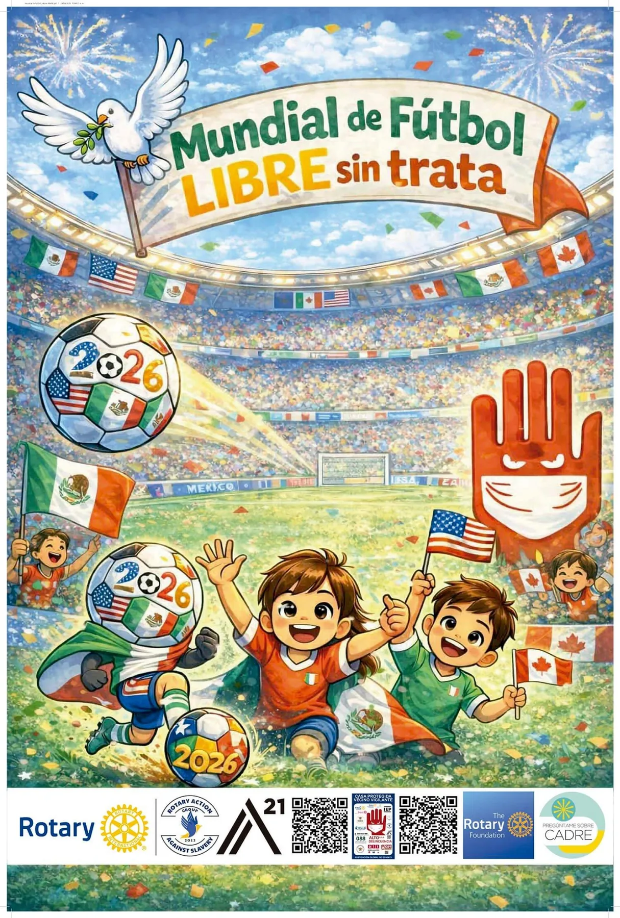 Mundial de Fútbol libre sin trata